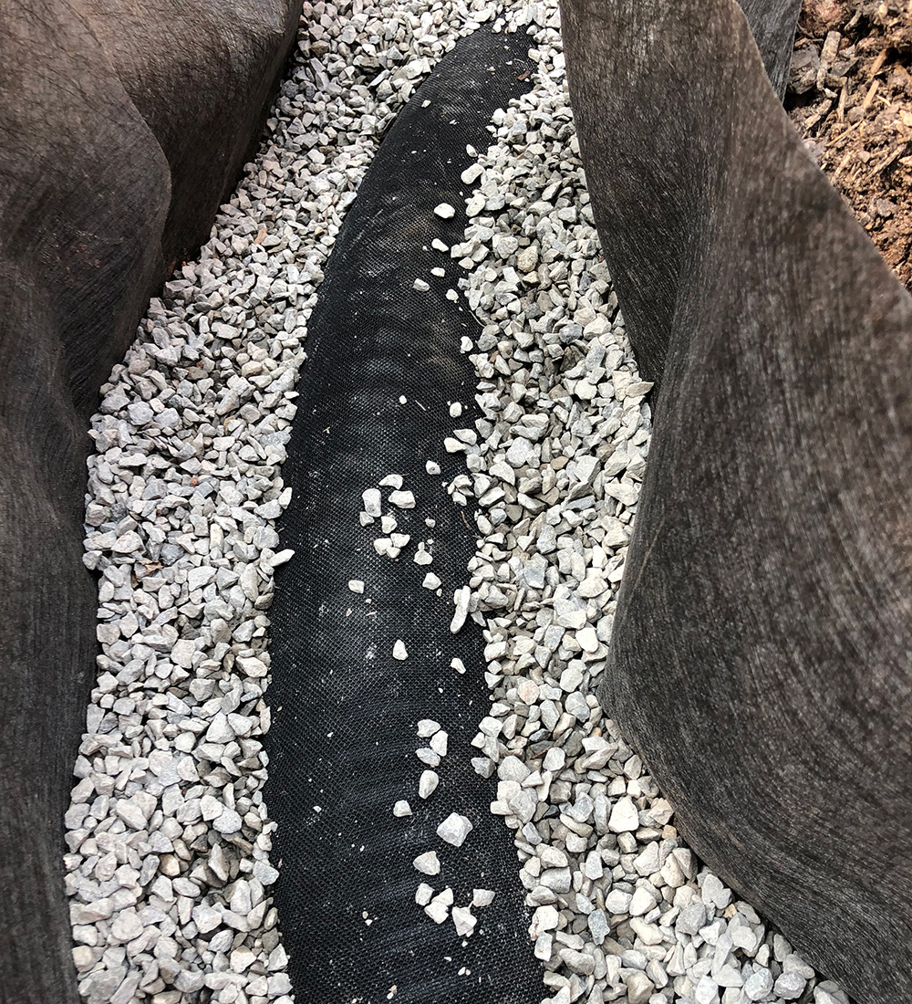 sub soil garden drainage